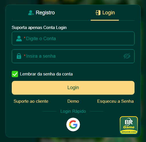 brgame.com - simples acesso seguro para entrar